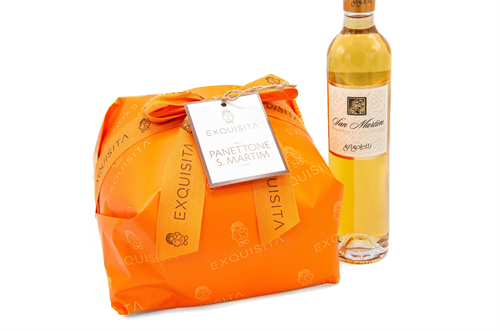 COFANETTO SAN MARTIM: PANETTONE + VINO